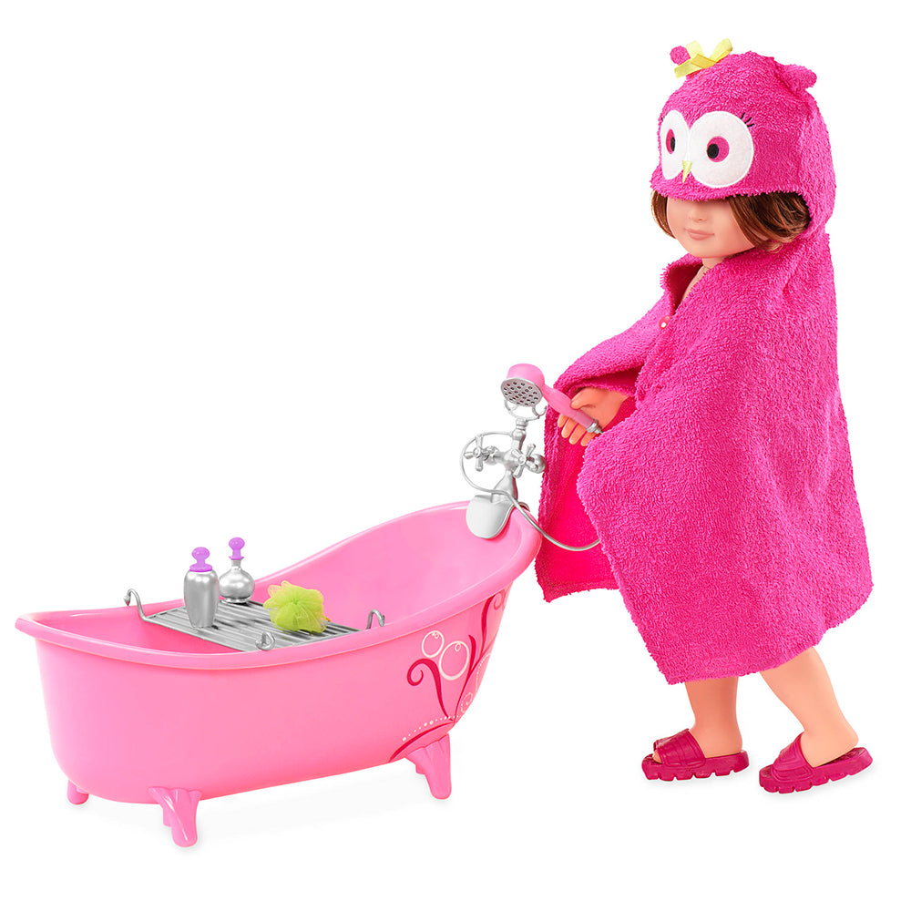 Our Generation Owl Be Relaxing Bathtub For 18" Doll