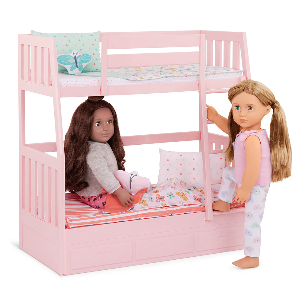 Our Generation Dreams For Two Bunk Beds For 18" Dolls