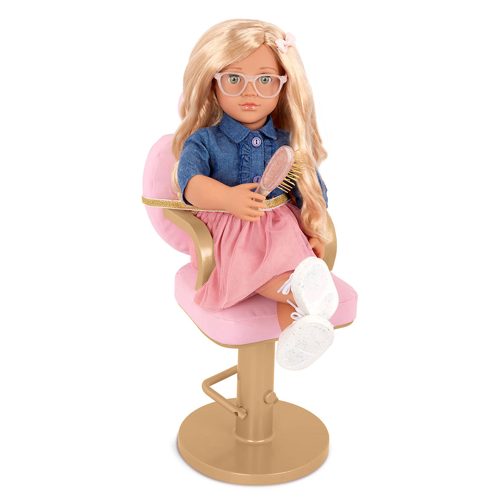 Our Generation Sweet Styles Salon Chair For 18" Doll