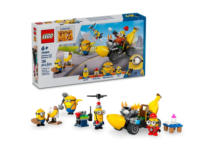 Lego Minions Minions And Banana Car