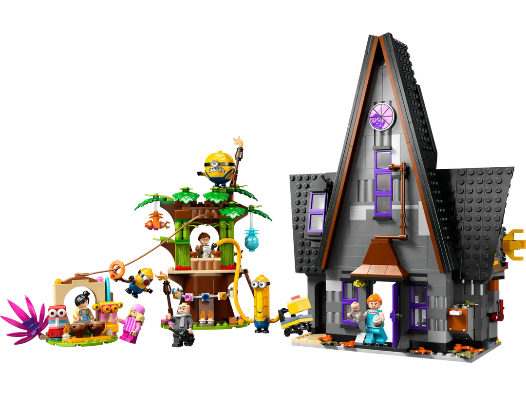 Lego Minions Minions And Gru's Family Mansion