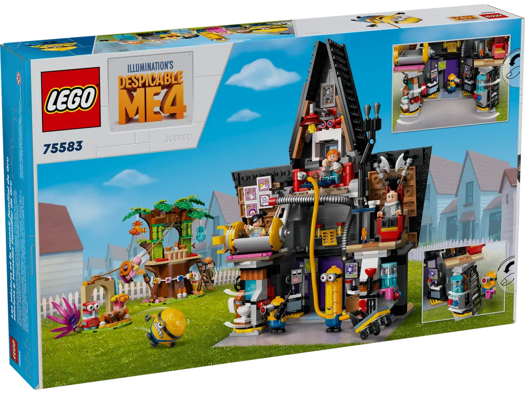 Lego Minions Minions And Gru's Family Mansion