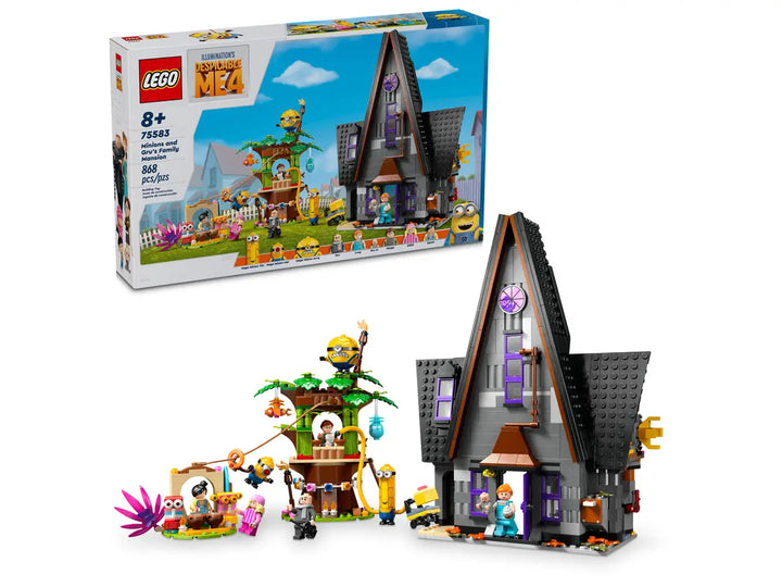 Lego Minions Minions And Gru's Family Mansion