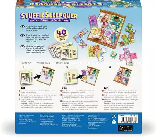 Stuffie Sleepover Game