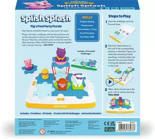 Thinkfun Friends: Splish Splash Logic Game