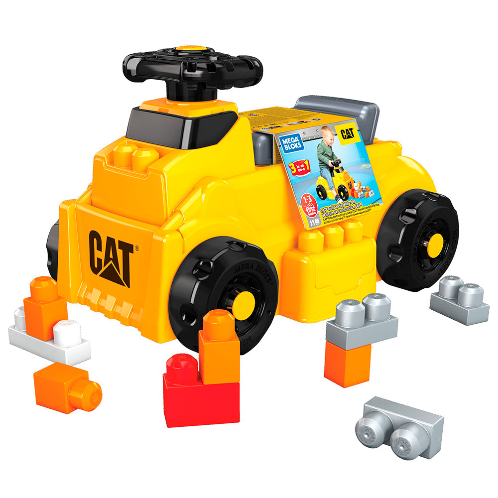 Mega Bloks CAT Build N' Plow Ride-on