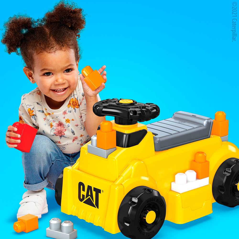 Mega Bloks CAT Build N' Plow Ride-on