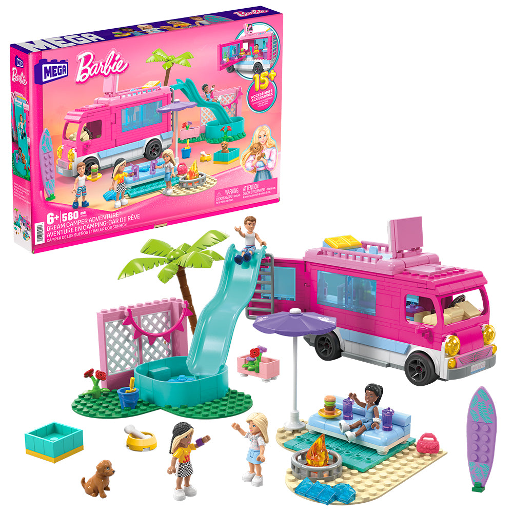 MEGA Barbie Dream Camper Adventure Building Set Toytown Toytown Toronto