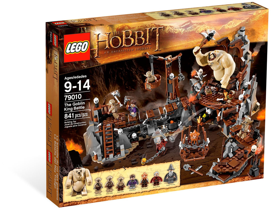 Lego The Hobbit The Goblin King Battle- RETIRED