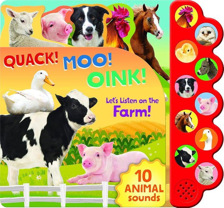 Quack! Moo! Oink! Sound Book