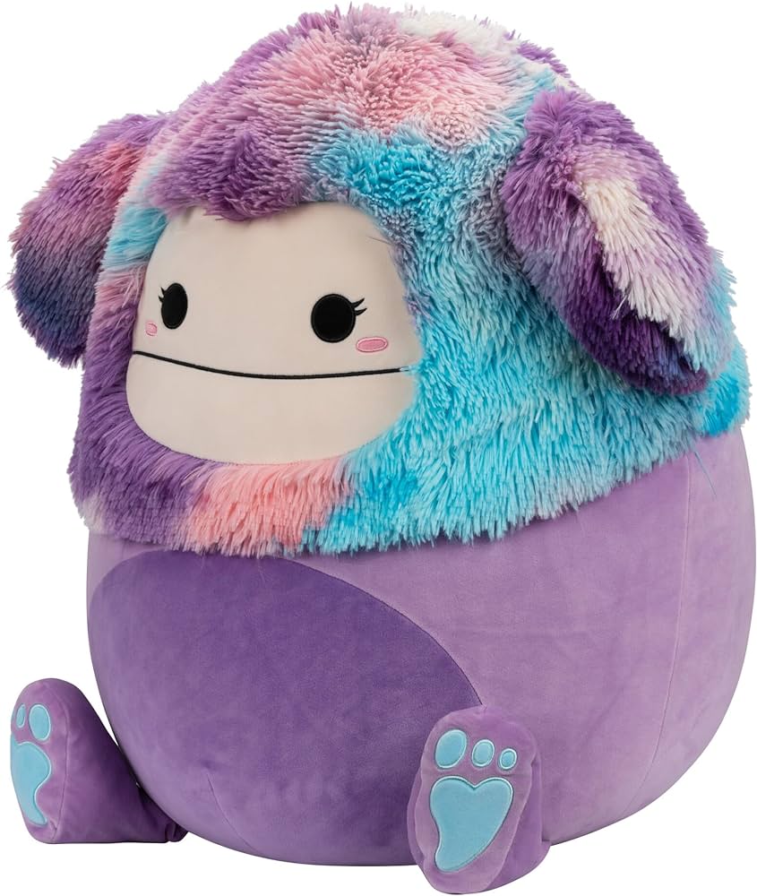 Squishmallow 12" Eden Purple Bigfoot