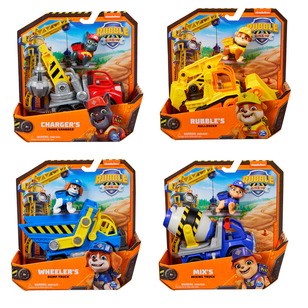 Rubble & Crew Basic Vehicle Assortment