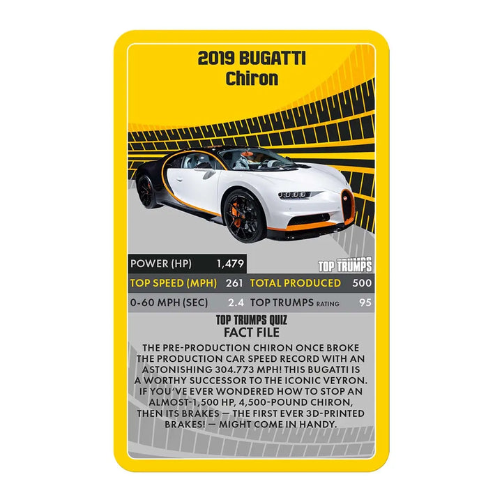 Top Trumps: Supercars