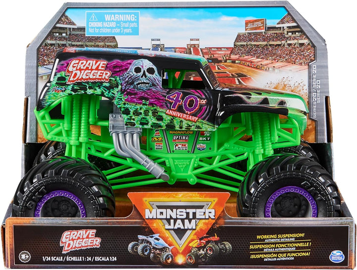 Monster Jam 1:24 Die Cast Monster Truck Assorted