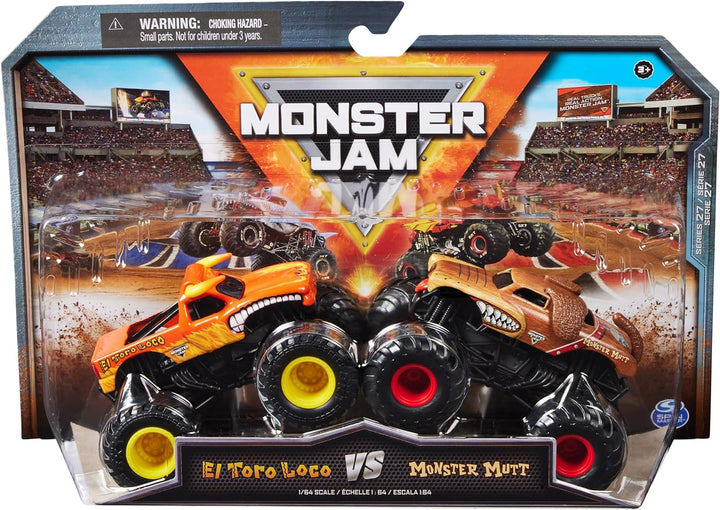 Monster Jam 2pk Assorted (1/64 Scale)