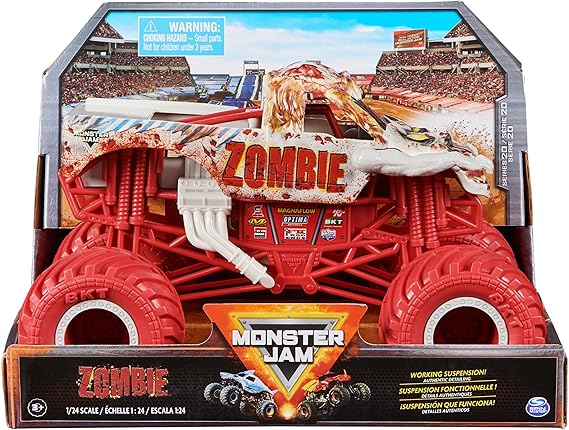 Monster Jam 1:24 Die Cast Monster Truck Assorted