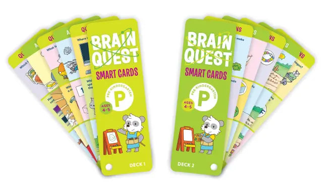 Brain Quest Pre-Kindergarten Smart Cards