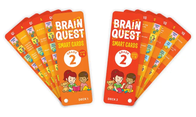 Brain Quest 2nd Grade Smart Cards