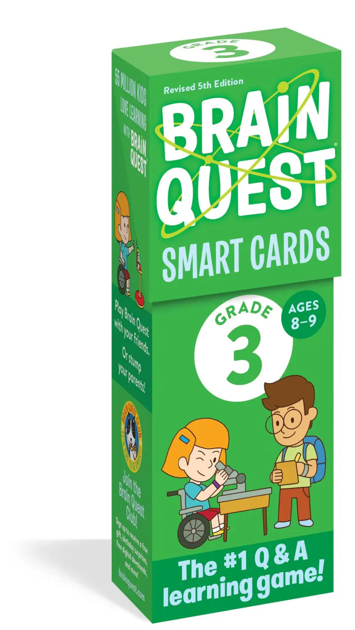 Brain Quest 3rd Grade Smart Cards