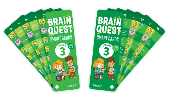 Brain Quest 3rd Grade Smart Cards