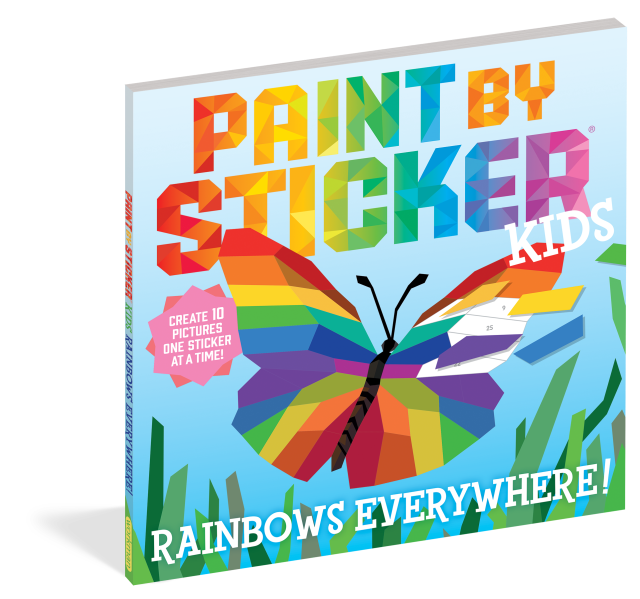 Paint by Sticker Kids: Rainbows Everywhere!