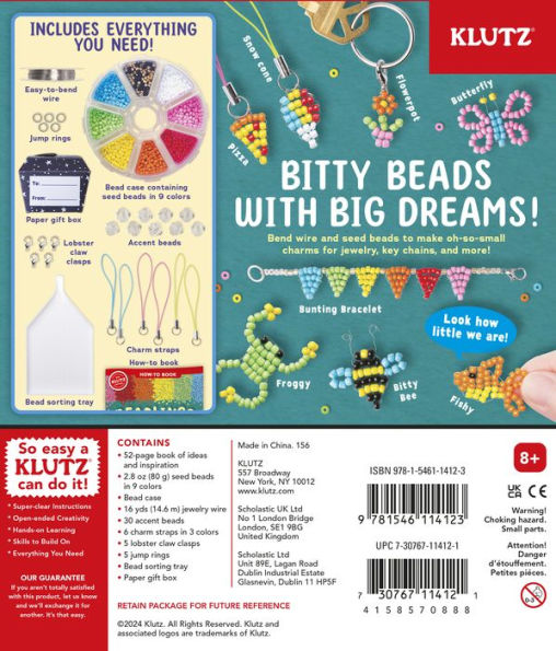 Klutz Beadlings: Make 24 Itty-Bitty Beaded Charms