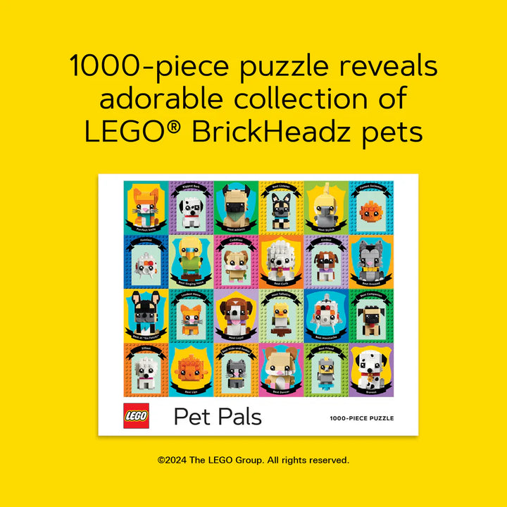 LEGO Pet Pals Jigsaw Puzzle 1000pc