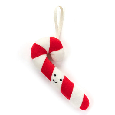 Jellycat Festive Folly Candy Cane Ornament