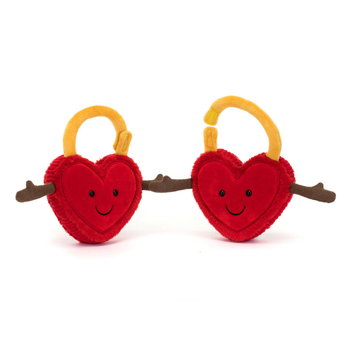 Jellycat Amuseable Val & Tina Love Locks - LIMIT ONE PER CUSTOMER