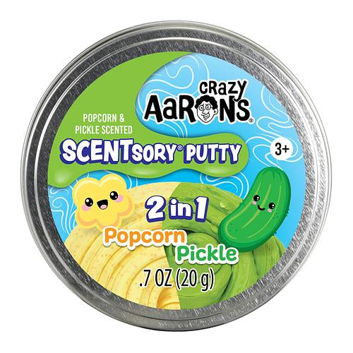 Crazy Aaron's Popcorn/Pickle 2 In 1 Scentsory Putty