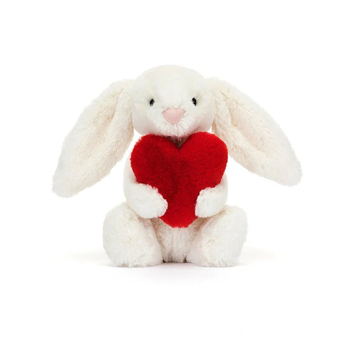 Jellycat Bashful Red Love Heart Bunny Little- LIMIT 2 PER CUSTOMER