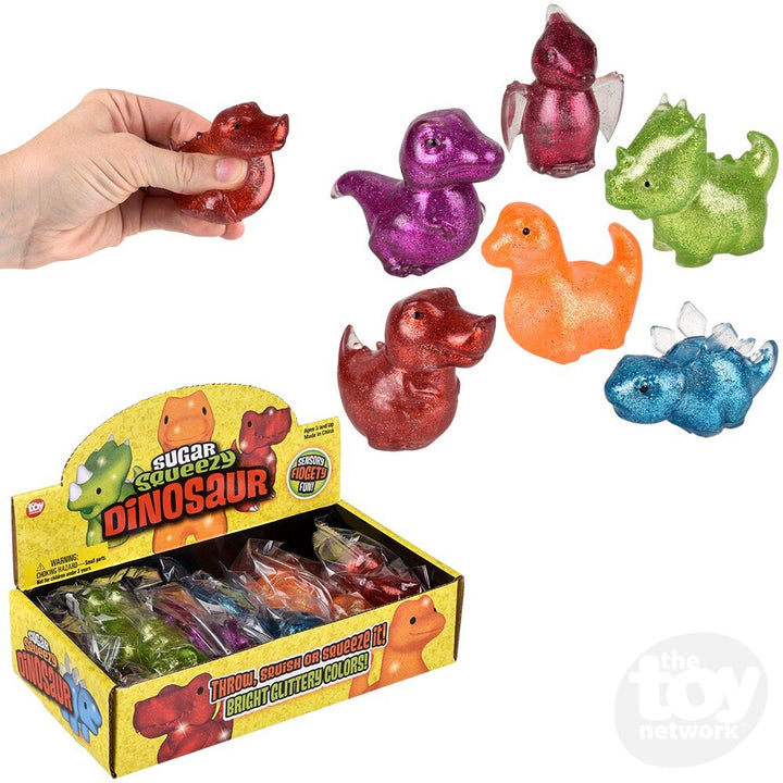 Squeezy Sugar Dino Assortment 2.5"