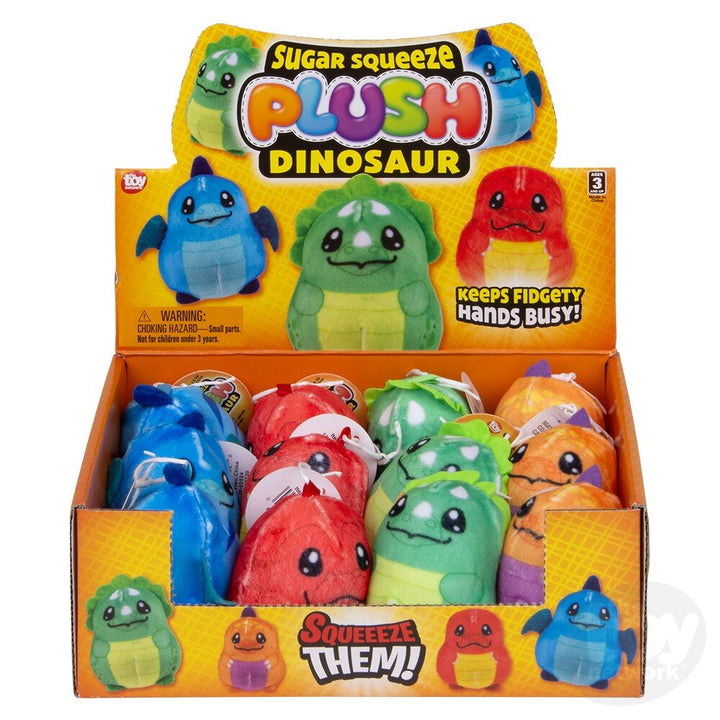 Dino Sugar Squeeze Plush Assortment