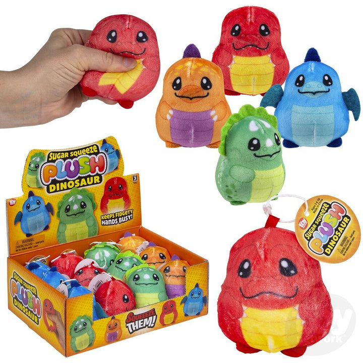 Dino Sugar Squeeze Plush Assortment