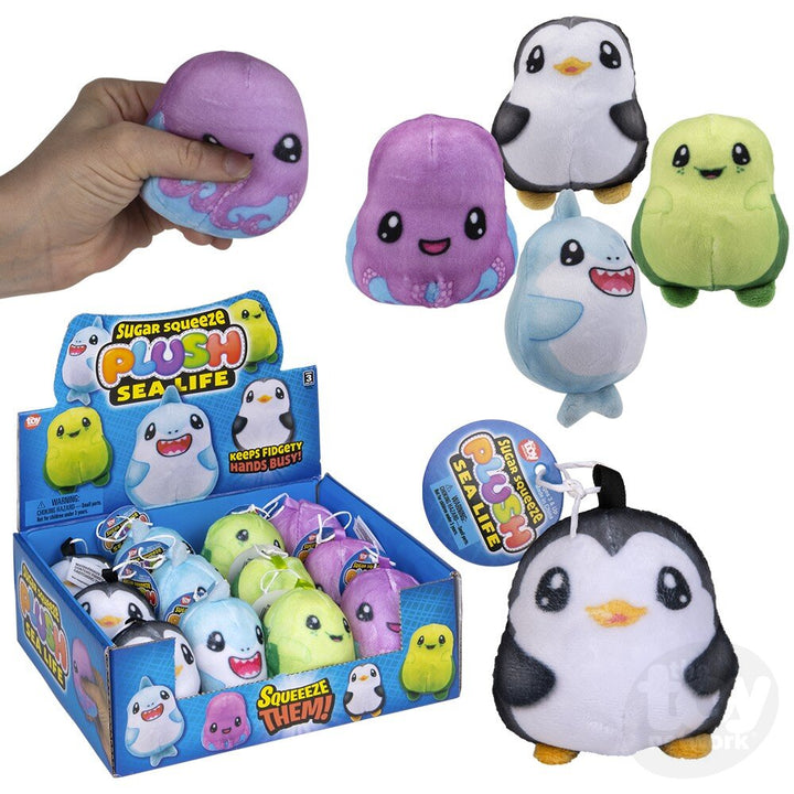 Sealife Sugar Squeeze Plush Assortment