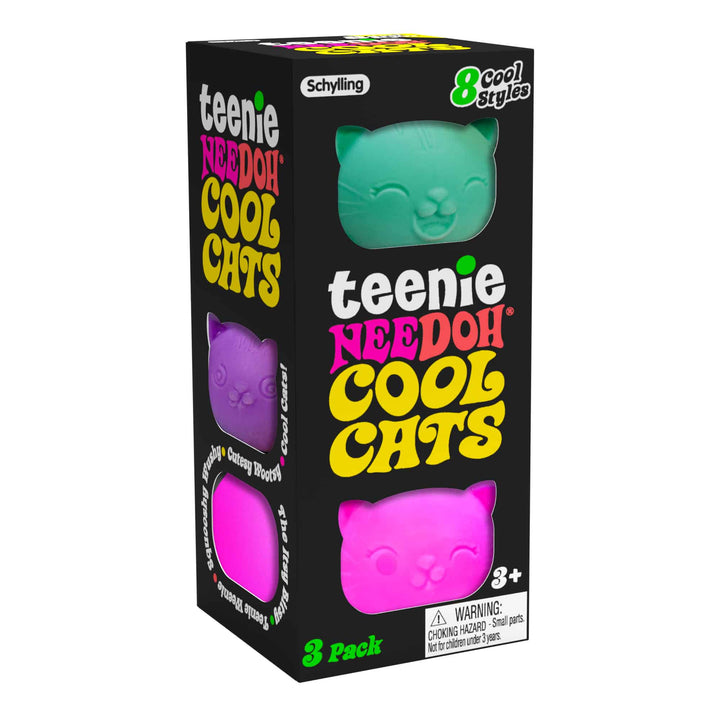 Teenie Cool Cats Nee Doh 3 Pack