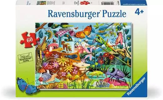 Ravensburger Backyard Bug World Jigsaw Puzzle 60pc