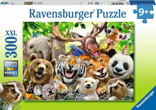 Ravensburger Exotic Animals Selfie Jigsaw Puzzle 300pc