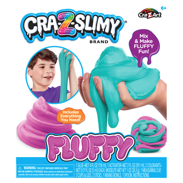 Cra-Z-Slimy Fluffy Slime Kit