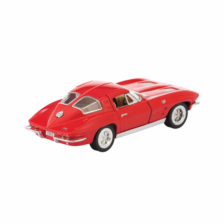 Die Cast Corvette Sting Ray 1963 Pull Back Vehicle