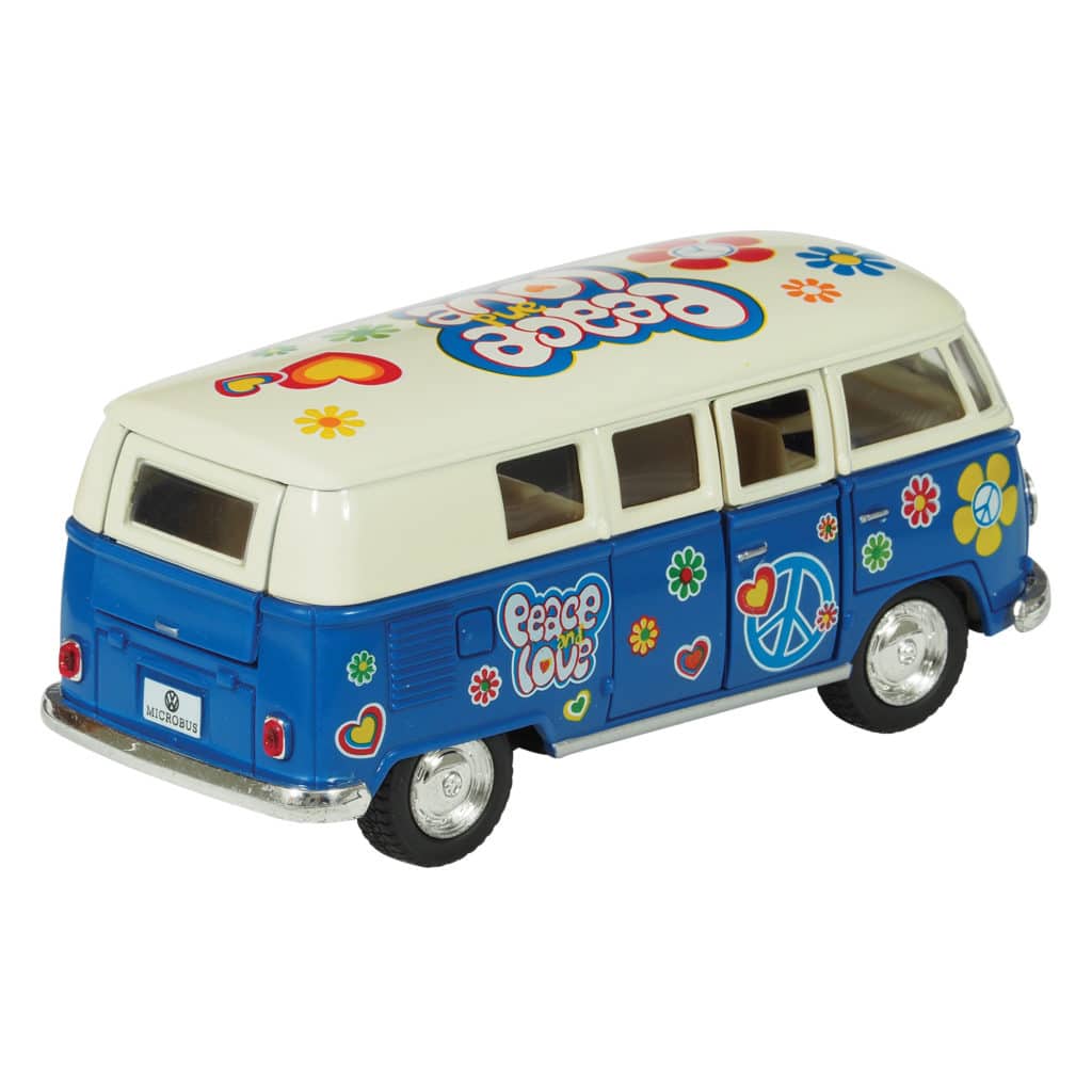 Die Cast VW Classic 1962 Bus Pull Back Vehicle