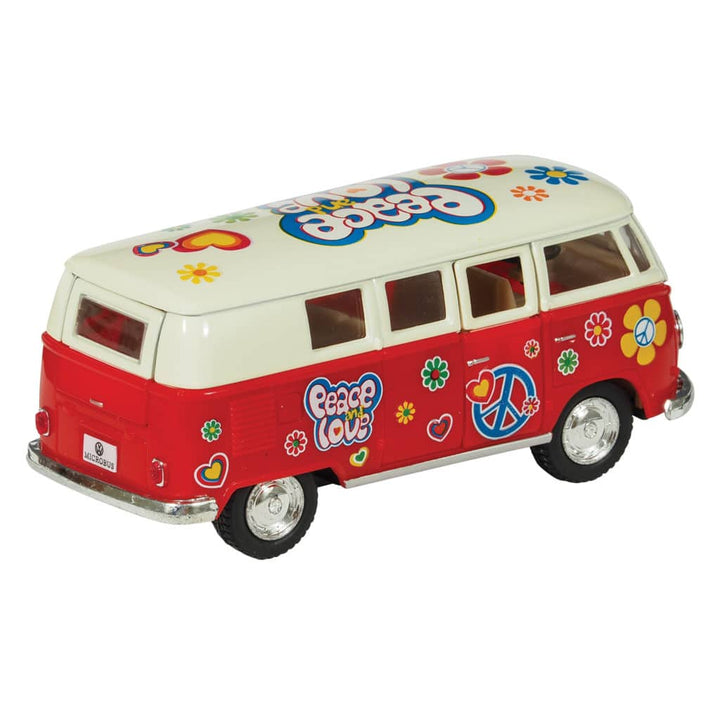 Die Cast VW Classic 1962 Bus Pull Back Vehicle