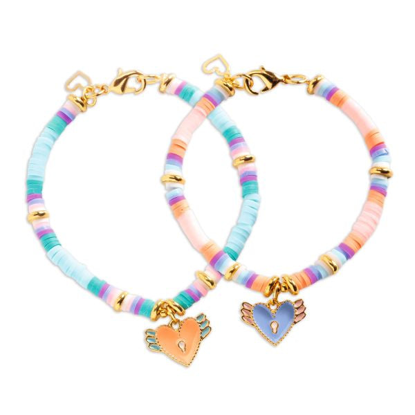 Djeco Heart Heishi Charm Bracelet Kit