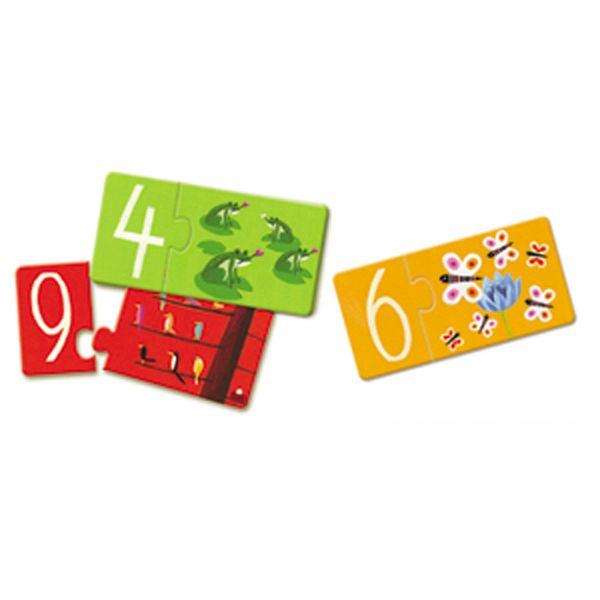 Djeco Puzzle Duo Numbers