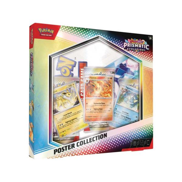 Pokemon SV08.5 Prismatic Evolutions Poster Collection