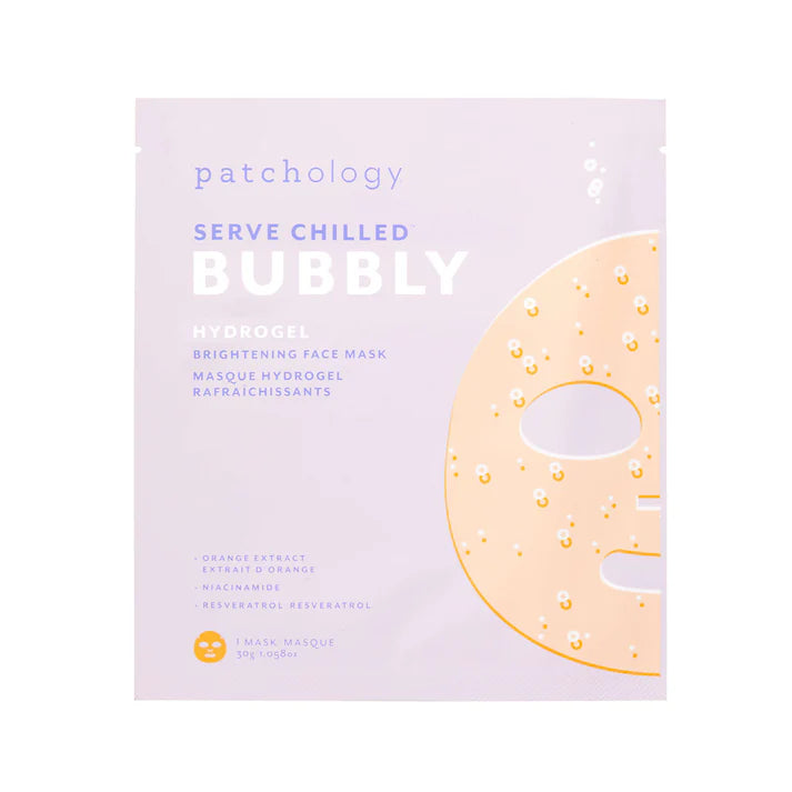 Patchology Serve Chilled Bubbly Hydrogel Facial Mask