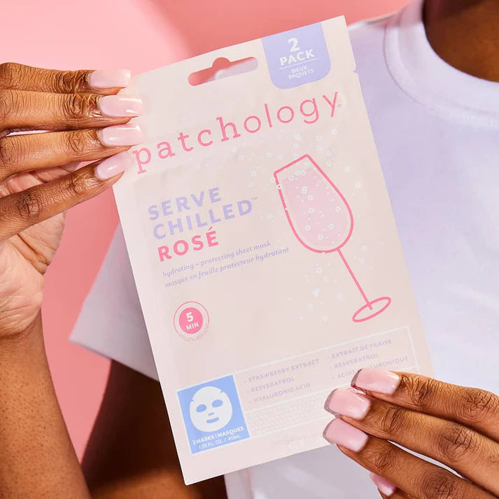 Patchology Serve Chilled Rose Sheet Mask 2pk