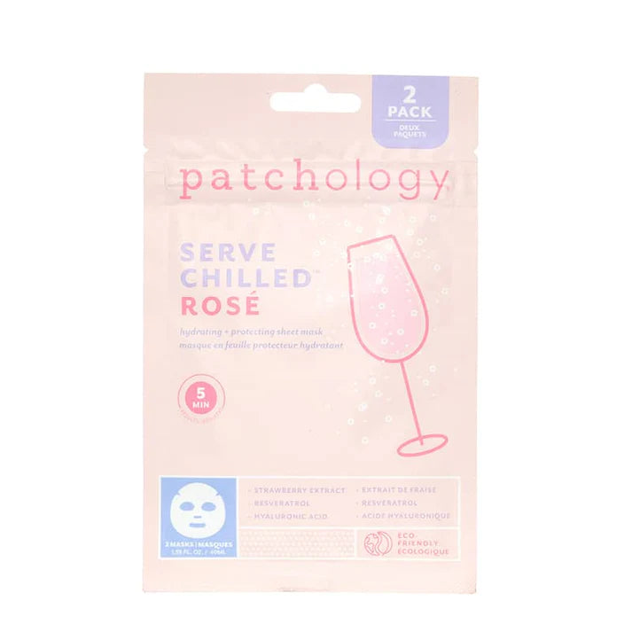 Patchology Serve Chilled Rose Sheet Mask 2pk