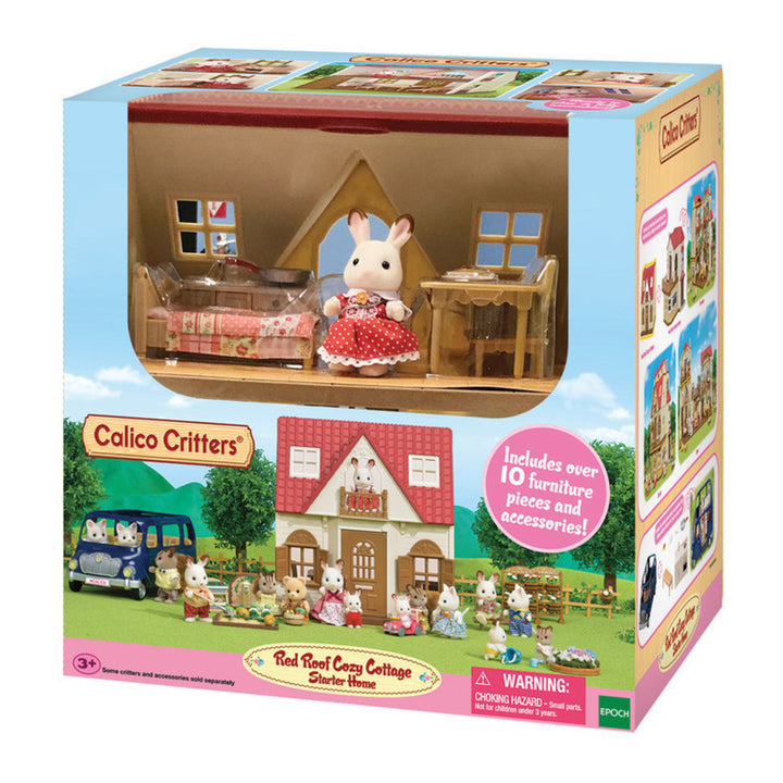 Calico Critters Red Roof Cozy Cottage Starter Set