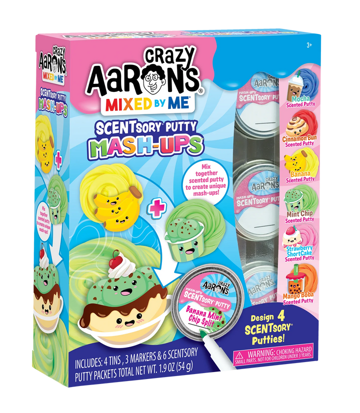 Crazy Aaron's Scented Mash-Ups Mixed By Me Thinking Putty Kit